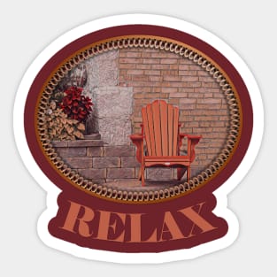 RELAX Sticker